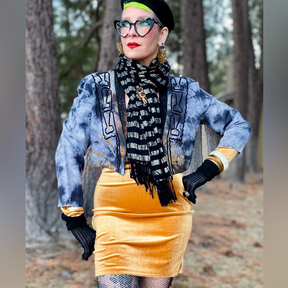 Gold Velvet Dress Holiday Party